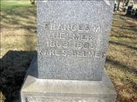 Helmer, Frances M. and Karl S